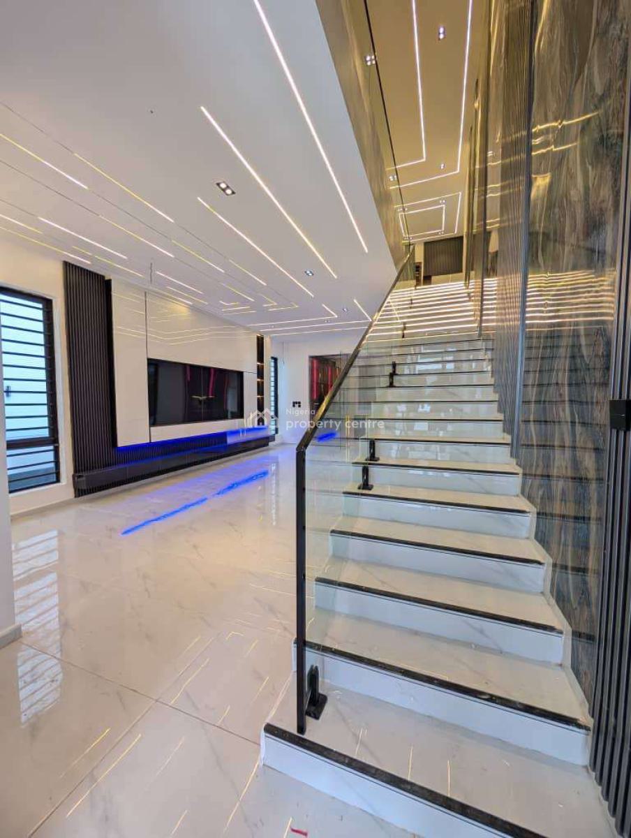 Five Bedroom Duplex with Cinema and Swimming Pool, Lekki Palm City, Ajah, Lagos, Detached Duplex for Sale