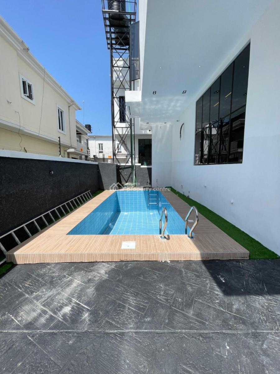 5 Bedroom Detached Duplex with Swimming Pool, Cinema & Boys Quarters, Osapa, Osapa, Lekki, Lagos, Detached Duplex for Sale