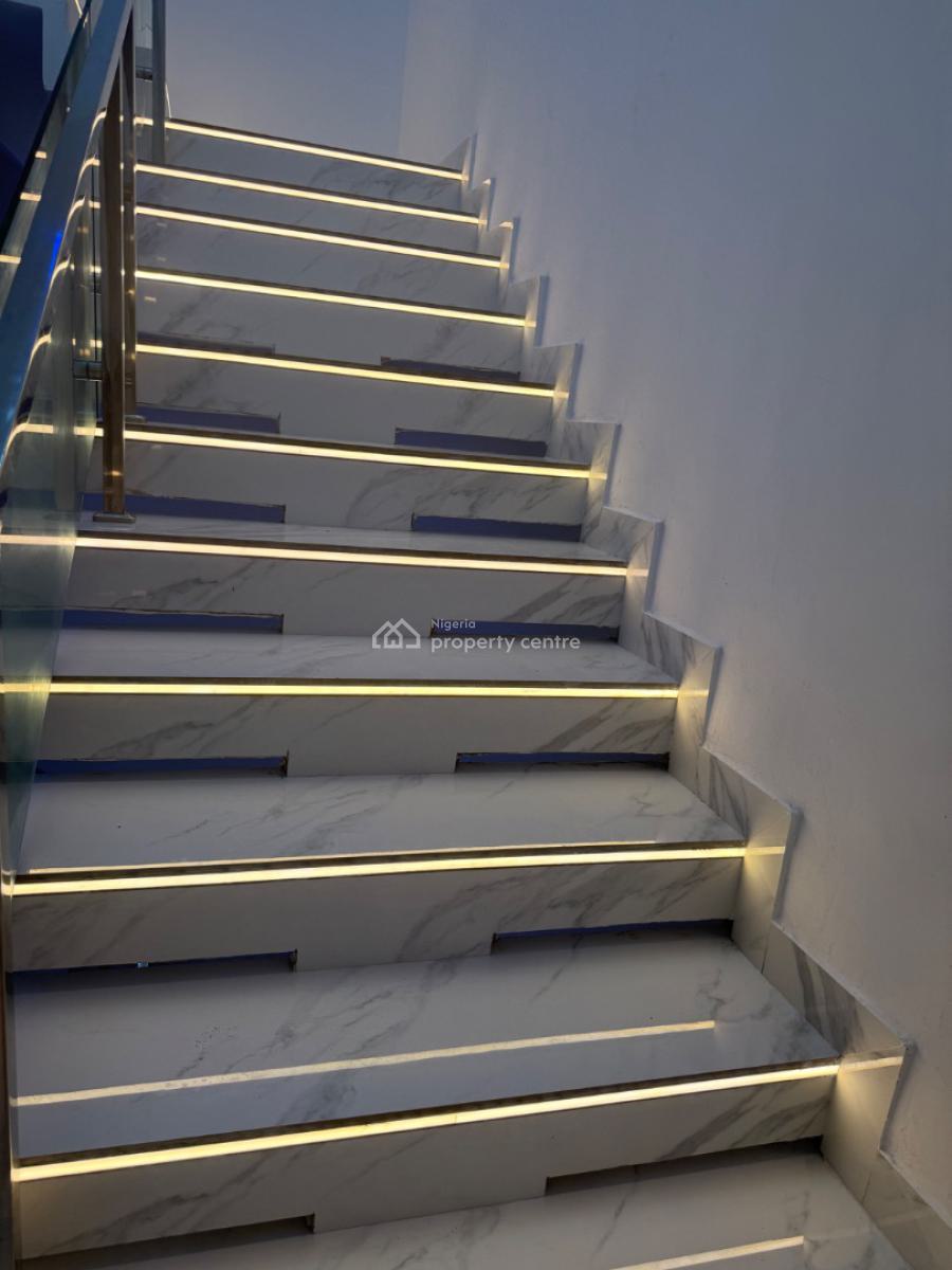Contemporary 5 Bedroom Smart Home with a Maid Rooms, Gym, Cinema, Stud, Lekki, Lagos, Detached Duplex for Sale