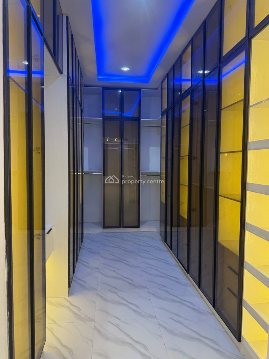 Contemporary 5 Bedroom Smart Home with a Maid Rooms, Gym, Cinema, Stud, Lekki, Lagos, Detached Duplex for Sale