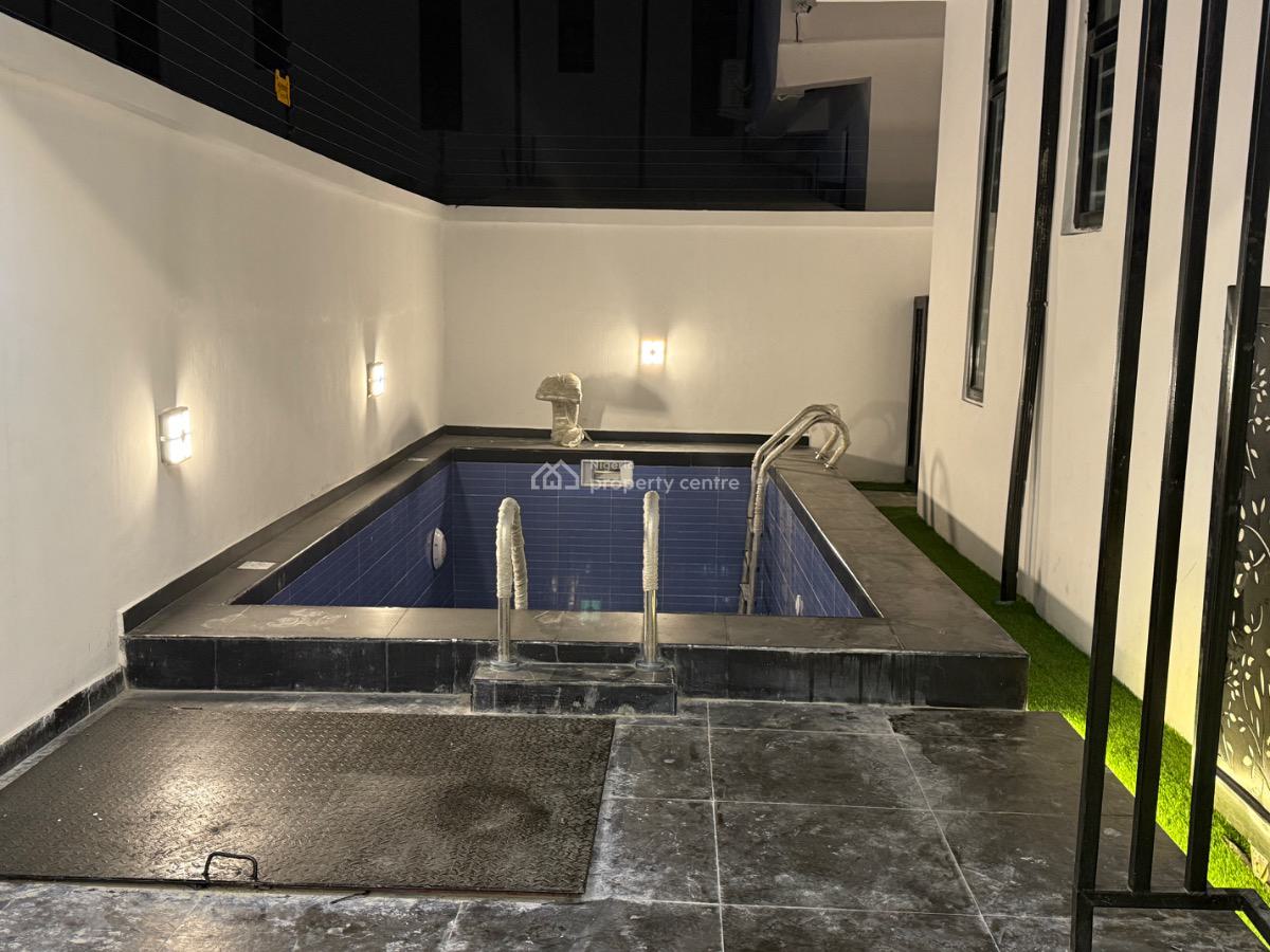 Contemporary 5 Bedroom Smart Home with a Maid Rooms, Gym, Cinema, Stud, Lekki, Lagos, Detached Duplex for Sale