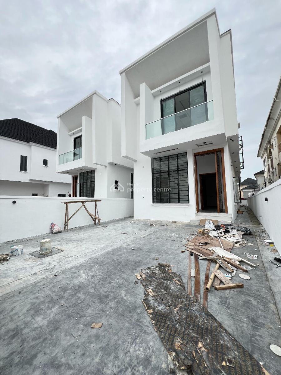Well Spaced 5 Bed Detached Duplex with Bq, Osapa, Lekki, Lagos, Detached Duplex for Sale
