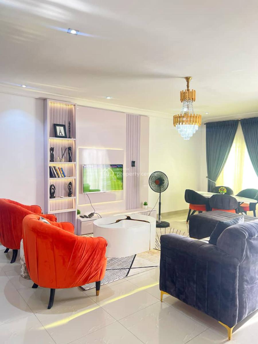 Furnished 2 Bedroom Apartment, Off New Road, Igbo Efon, Lekki, Lagos, Flat / Apartment Short Let