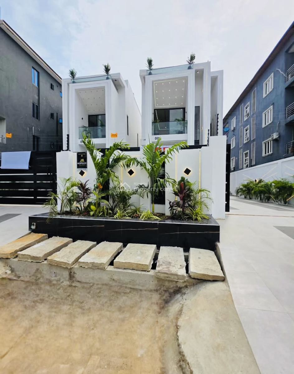 Contemporary 5 Bedroom Fully Detached Duplex, Chevron Toll Gate (secured and Serene Estate), Lekki, Lagos, Detached Duplex for Sale