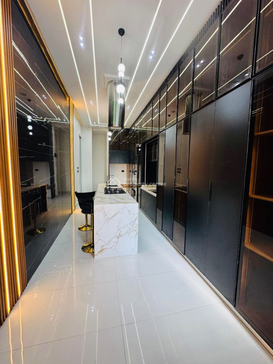 Contemporary 5 Bedroom Fully Detached Duplex, Chevron Toll Gate (secured and Serene Estate), Lekki, Lagos, Detached Duplex for Sale