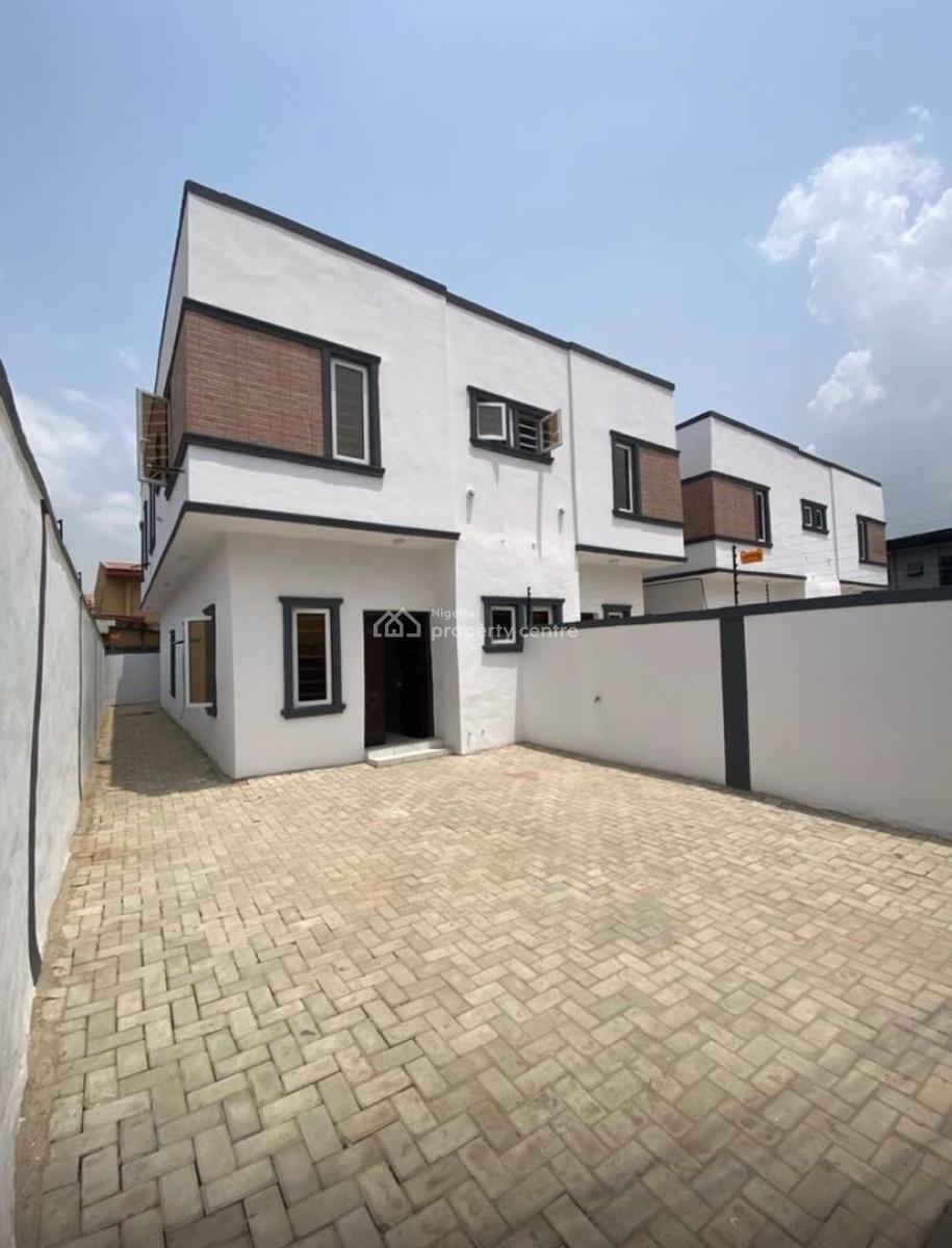 Newly Built 3 Bedroom Semi Detached Home with a Room Bq in a Secured E, Olowora, Magodo, Lagos, House for Sale