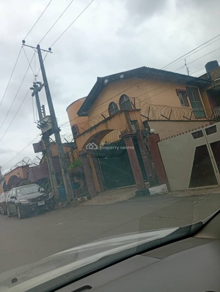 Standard 2 Units of 3 Bedroom Duplex Plus Two Bedroom Bq, Odebo Estate, Oke Ira., Ogba, Ikeja, Lagos, Detached Duplex for Sale