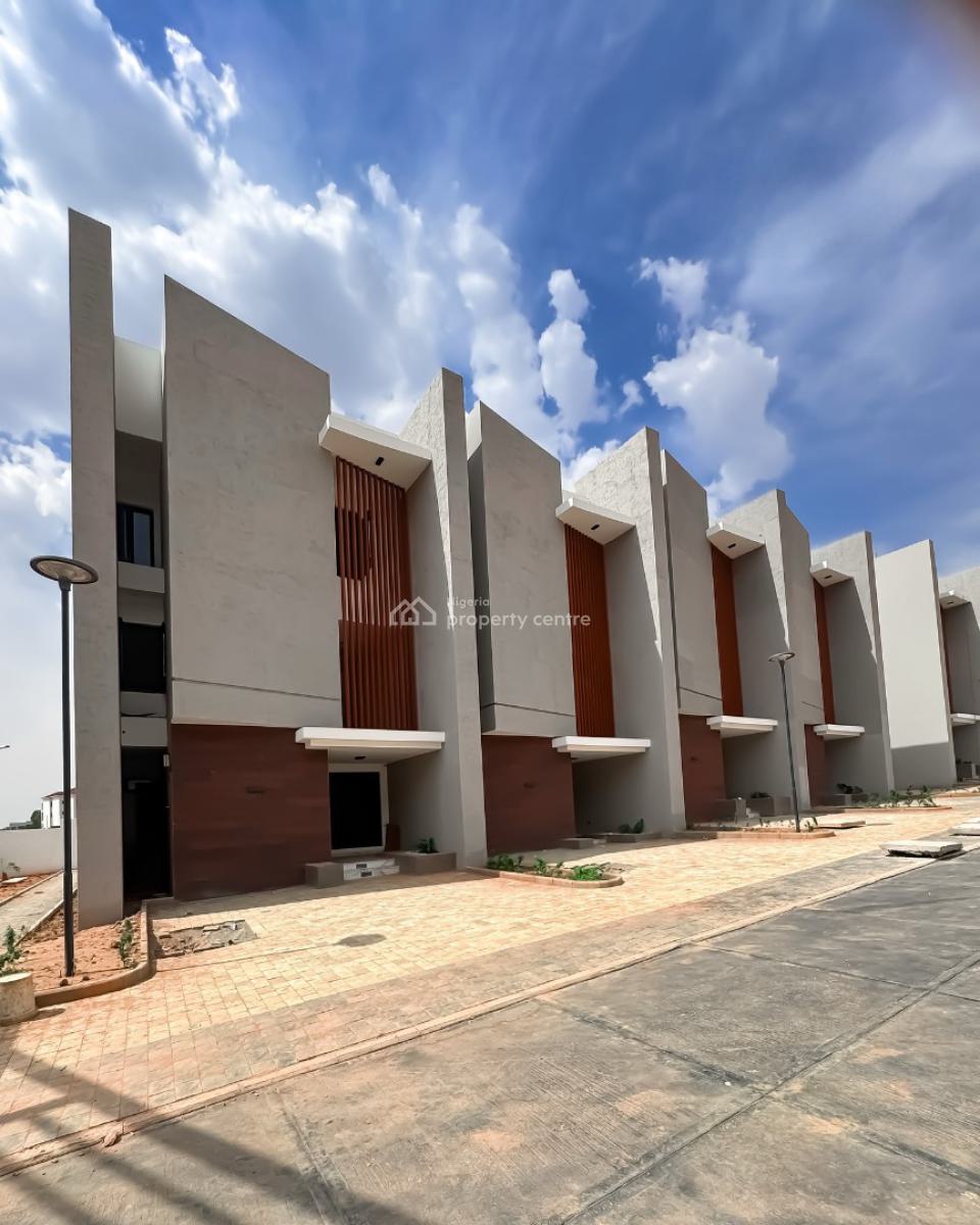 Premium 4 Bedroom Terrace Duplex with Bq, Guzape District, Abuja, Terraced Duplex for Sale