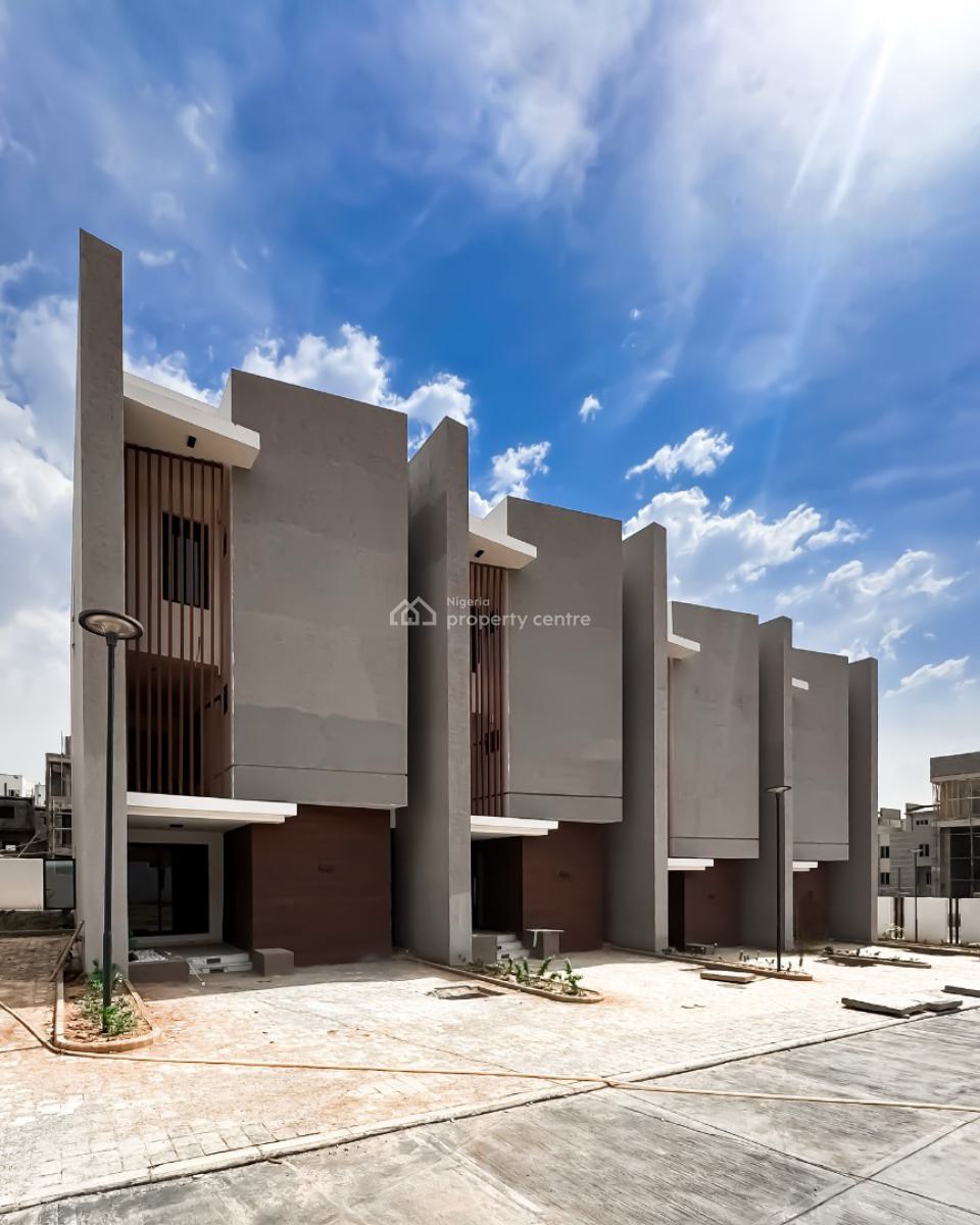 Premium 4 Bedroom Terrace Duplex with Bq, Guzape District, Abuja, Terraced Duplex for Sale