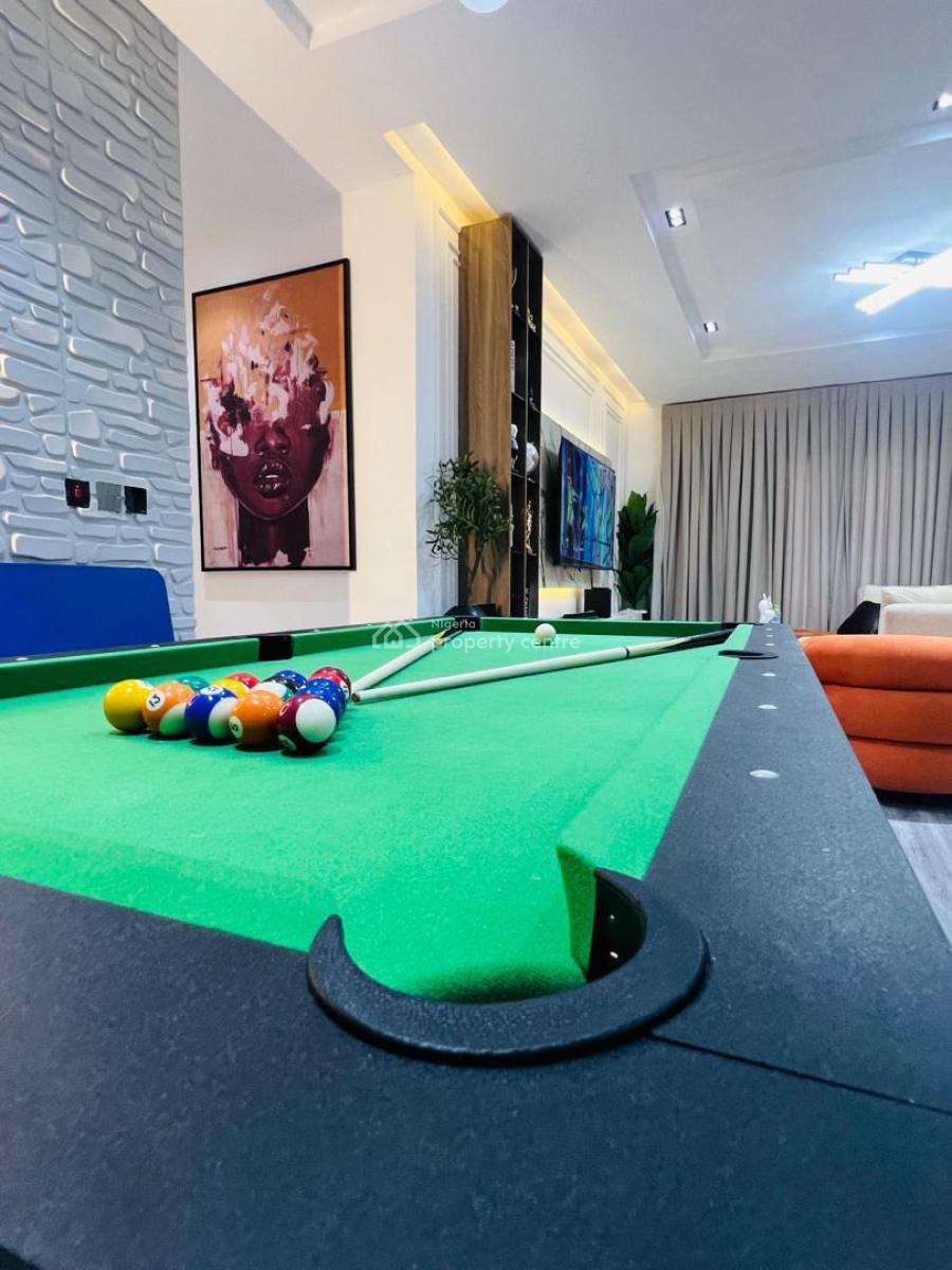 Furnished 2bedroom Apartment with Fridge, Tennis and Snooker, Ikate, Lekki, Lagos, Flat / Apartment for Rent