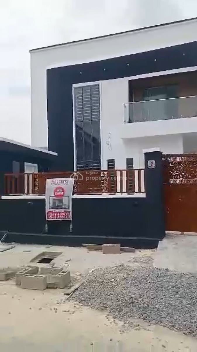 5brm Fully Detached Duplex with a Bq & Security House, Vgc, Lekki, Lagos, Detached Duplex for Sale