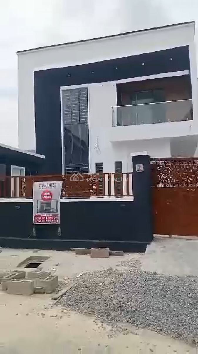 5brm Fully Detached Duplex with a Bq & Security House, Vgc, Lekki, Lagos, Detached Duplex for Sale