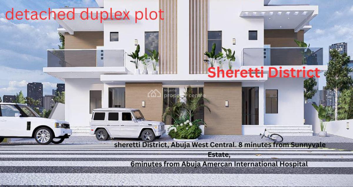 150sqm Land to Build 3 Bedrooms Terrace Duplex, Sheretti District, Kabusa - Airport Road, Abuja, Kabusa, Abuja, Residential Land for Sale