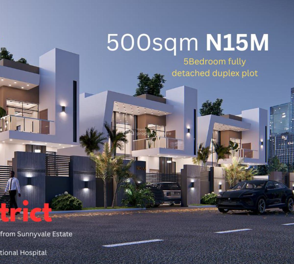 150sqm Land to Build 3 Bedrooms Terrace Duplex, Sheretti District, Kabusa - Airport Road, Abuja, Kabusa, Abuja, Residential Land for Sale