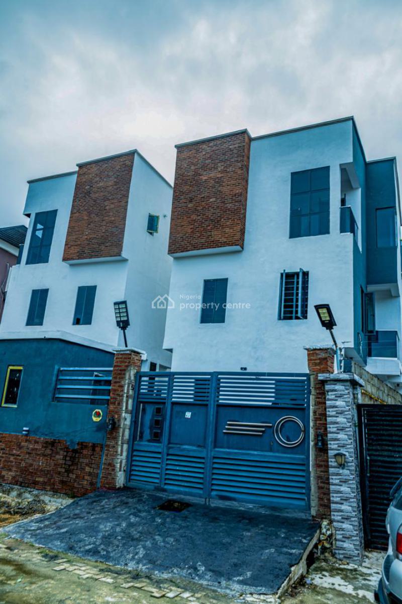 a Contemporary 4 Bedroom Detached Duplex with Bq, Ajah, Lagos, Detached Duplex for Sale