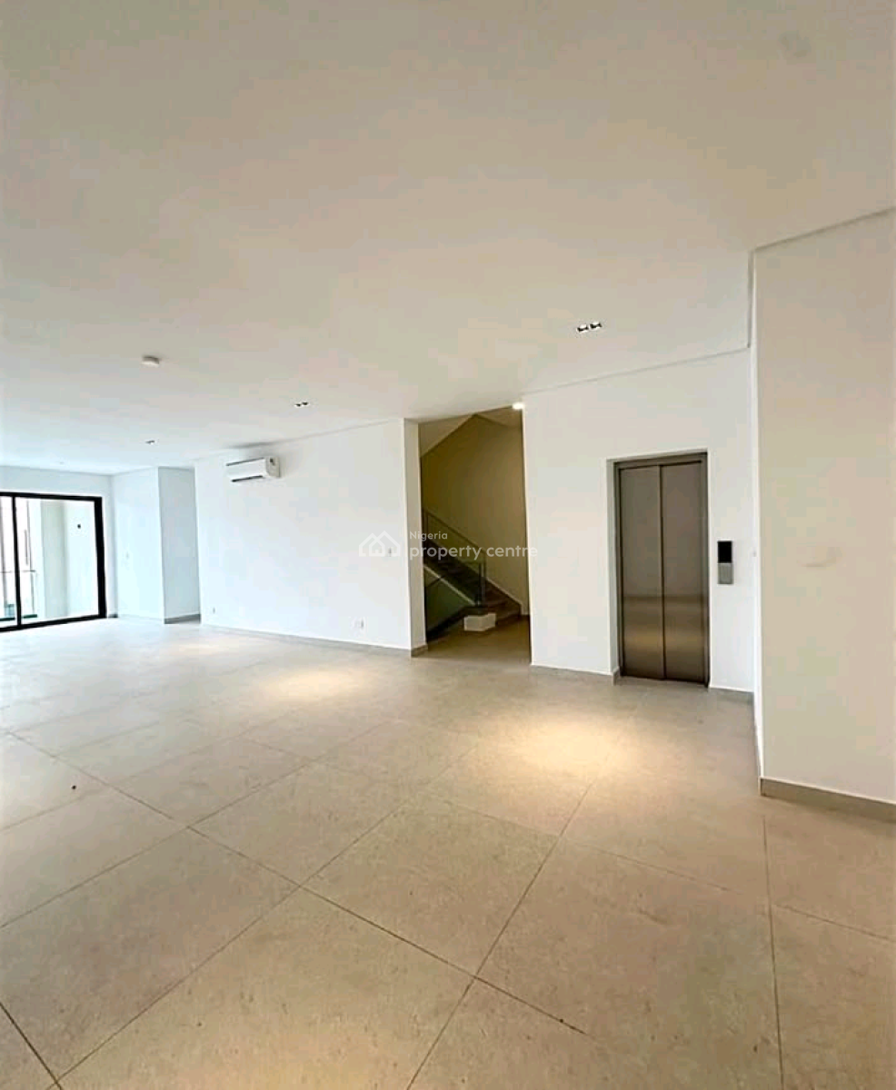 Waterview 5 Bedroom Townhouse  Banana Island  N2.7b  - Private Eleva, Banana Island, Ikoyi, Lagos, House for Sale