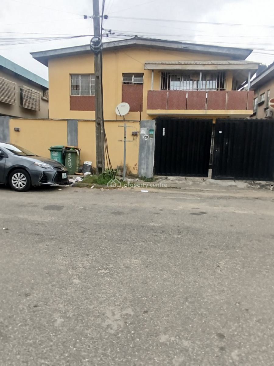 Block of 4 Flat, Off Bode Thomas, Bode Thomas, Surulere, Lagos, Flat / Apartment for Sale