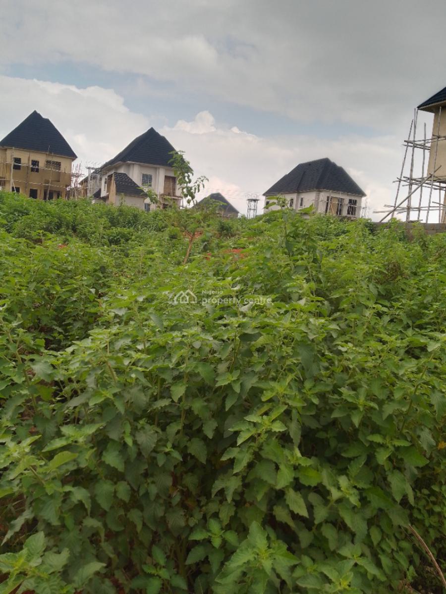 Build & Live 500sqm² Plot for a 4bedroom Detached Duplex Secured Estat, Gwarinpa, Abuja, Residential Land for Sale