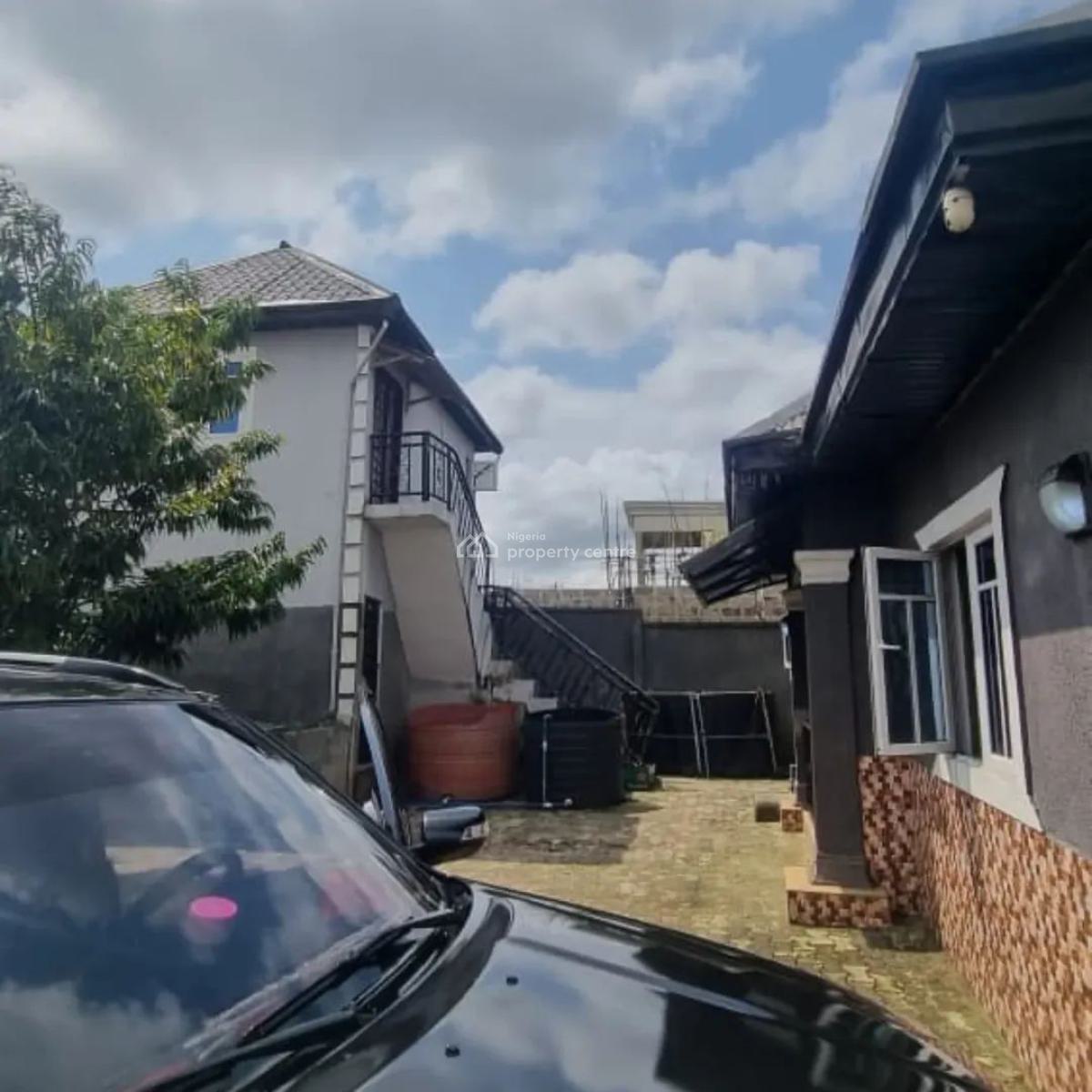 Standard 2 Bedroom Bungalow with 2 Units of Selfcontain and a Shop, Unity Estate Off Eneka Rumukwurushi Road, Eneka, Port Harcourt, Rivers, Detached Bungalow for Sale