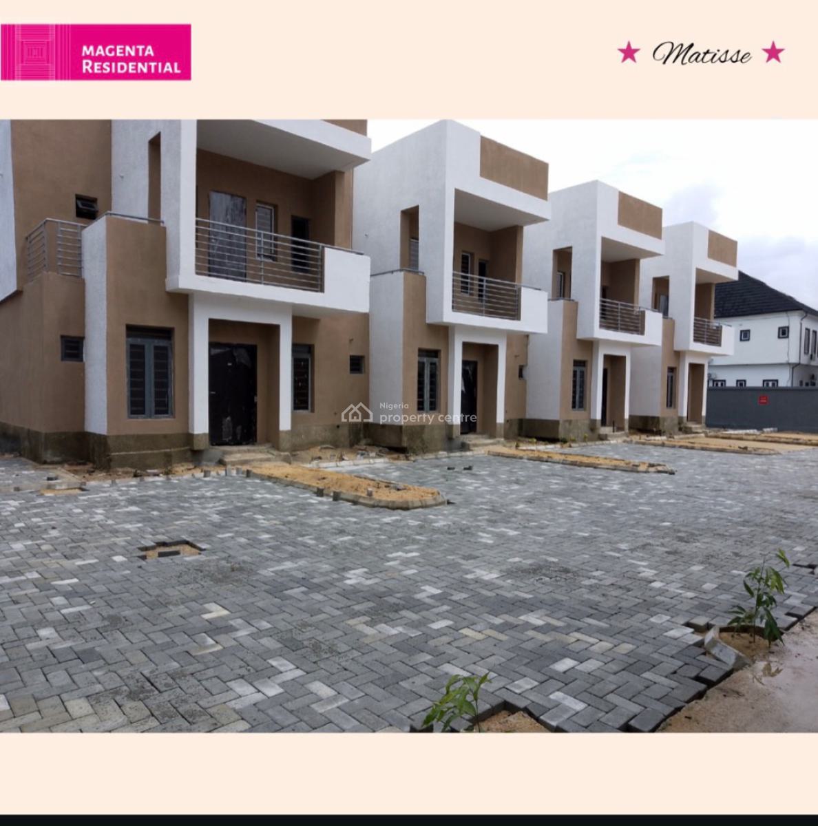 Luxury Units of 4 Bedrooms Terraces, Royal Pine Estate, Orchard Road, Lekki, Lagos, Terraced Duplex for Sale