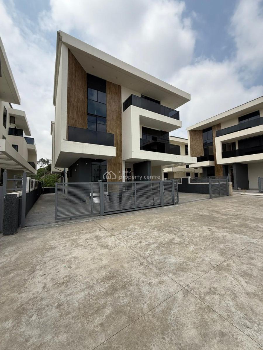 Exquisite 6 Bedrooms Detached Smart Duplex with Bq & Swimming Pool, Guzape District, Abuja, Detached Duplex for Sale