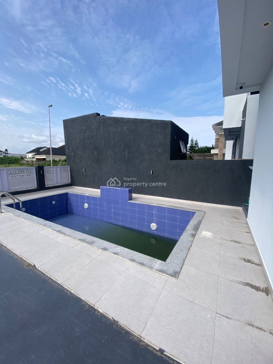 Luxury 5 Bed Duplex Smart House with 1bq, Royal Garden, Ajah, Lagos, Detached Duplex for Sale