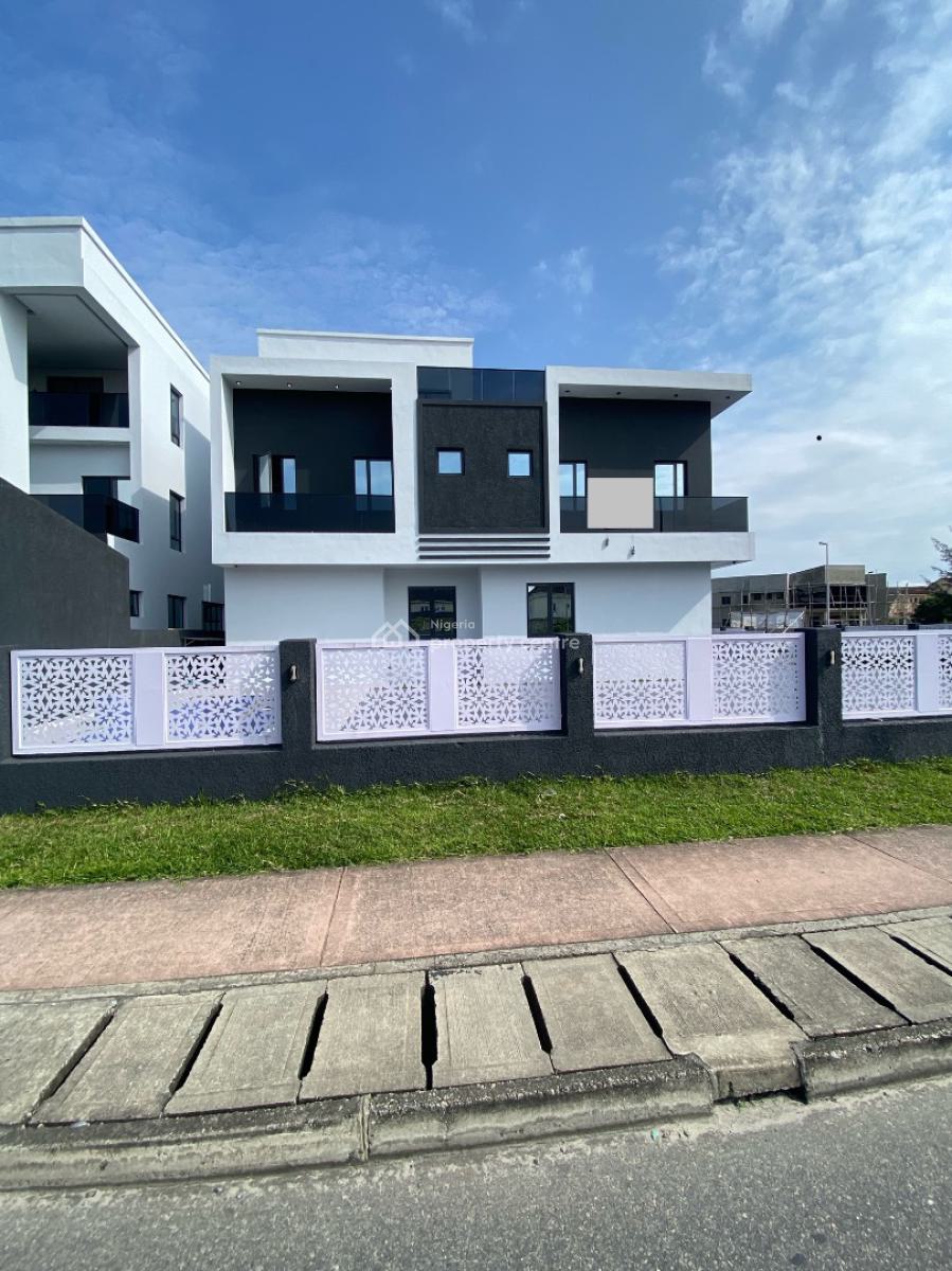 Luxury 5 Bed Duplex Smart House with 1bq, Royal Garden, Ajah, Lagos, Detached Duplex for Sale