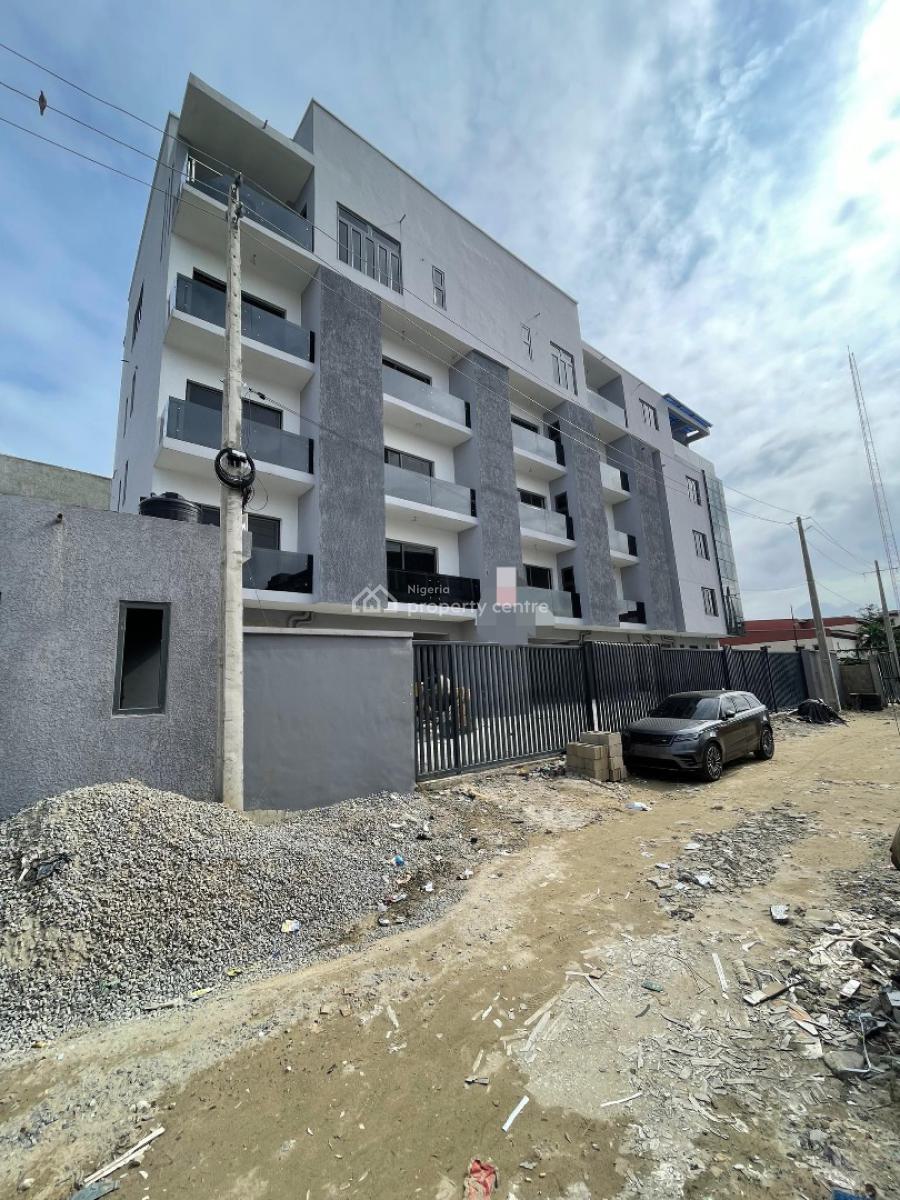 Newly Finished 1/ 2bedroom Serviced Apartment Suitable for Investment, Lekki Phase 1, Lekki, Lagos, Block of Flats for Sale