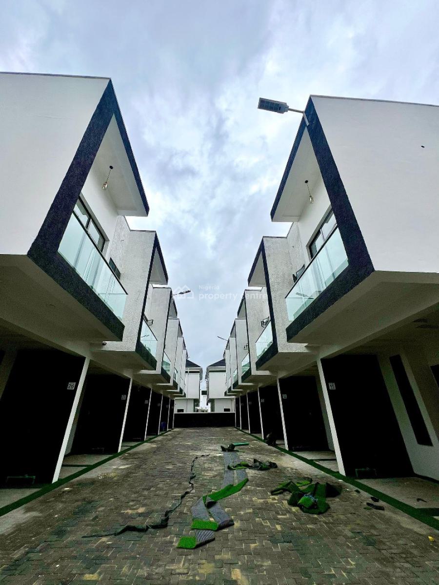 Lovely 3 Bedroom Terrace Duplex Within a Secured Environment, Ikota, Lekki, Lagos, House for Sale