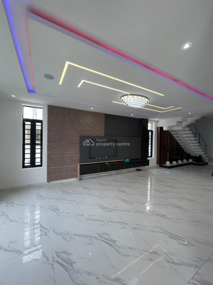 Luxuriously Built 5 Bedroom Fully Detached Duplex, Chevron, Lekki, Lagos, Detached Duplex for Sale