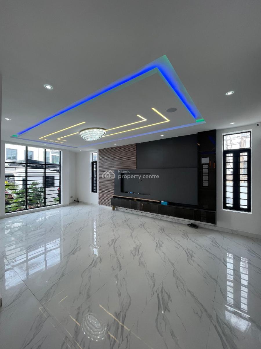 Luxuriously Built 5 Bedroom Fully Detached Duplex, Chevron, Lekki, Lagos, Detached Duplex for Sale