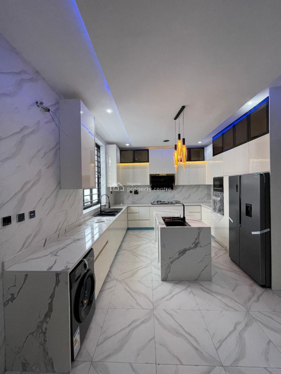 Luxuriously Built 5 Bedroom Fully Detached Duplex, Chevron, Lekki, Lagos, Detached Duplex for Sale