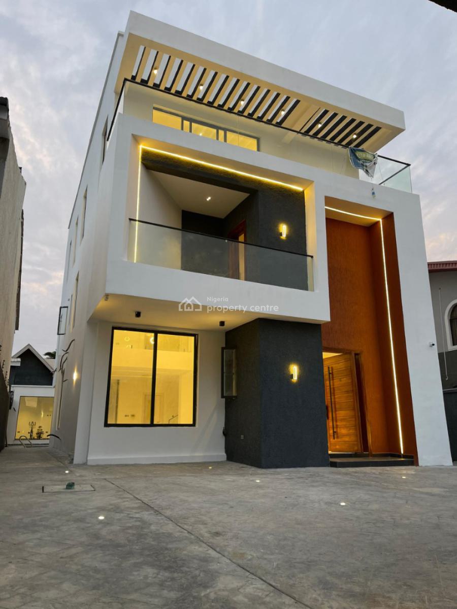 Bedrooms All Ensuit Swimming Pool Gym  and Cinema, Off Admiralty, Lekki Phase 1., Lekki, Lagos, Detached Duplex for Sale
