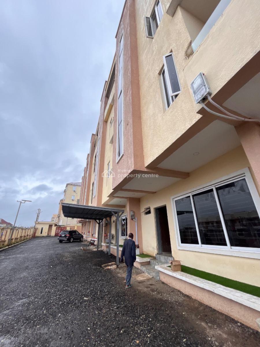 Premium 4 Bedroom Duplex with Bq, Gaduwa, Abuja, Terraced Duplex for Rent