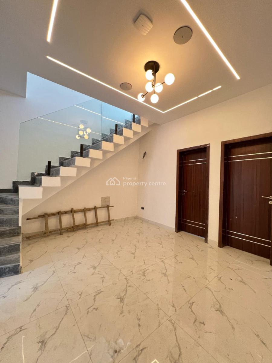 Well Built 4 Bedroom Terraced Duplex with Bq, Communal Swimming Pool I, Osapa London, Lekki, Lagos, Terraced Duplex for Sale