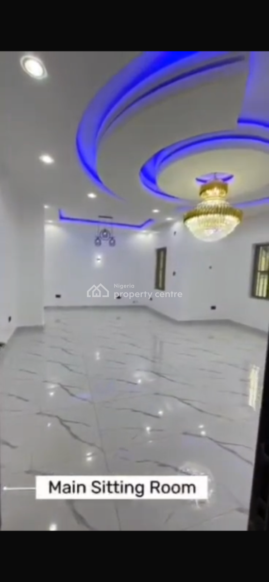 Brand New 4bedrom Fully Detached & Bq,500sqm(alone in Compound)cofo, Lugbe (tarred Rd), Lugbe District, Abuja, Detached Duplex for Sale