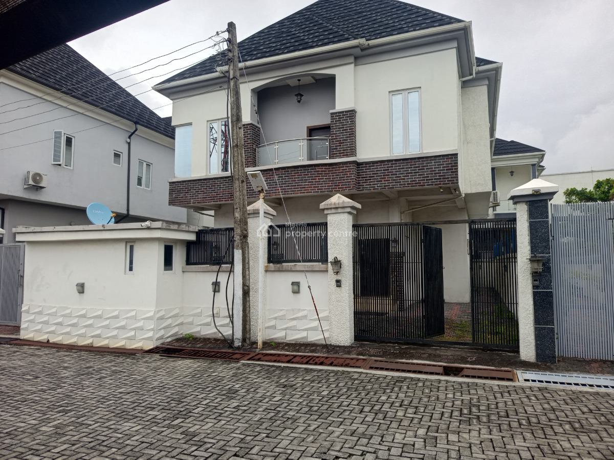 Massive 5bedroom Fully Detached Duplex with Bq, Chevy View Estate, Lekki, Lagos, Detached Duplex for Sale