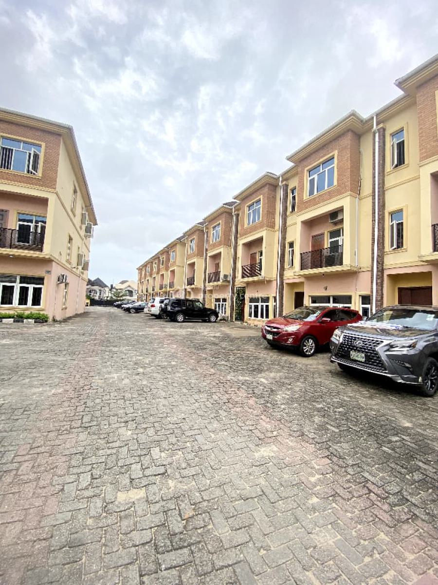 Semi Detached 4 Bedroom  Duplex with Bq, Osapa London, Lekki, Lagos, Semi-detached Duplex for Sale
