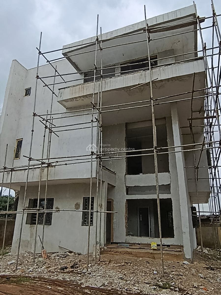 Luxury 5 Bedroom Fully Detached Duplex with Bq, Exquisite 5-bedroom Fully Detached Duplex Strategically The Mall, Maryland, Lagos, Detached Duplex for Sale