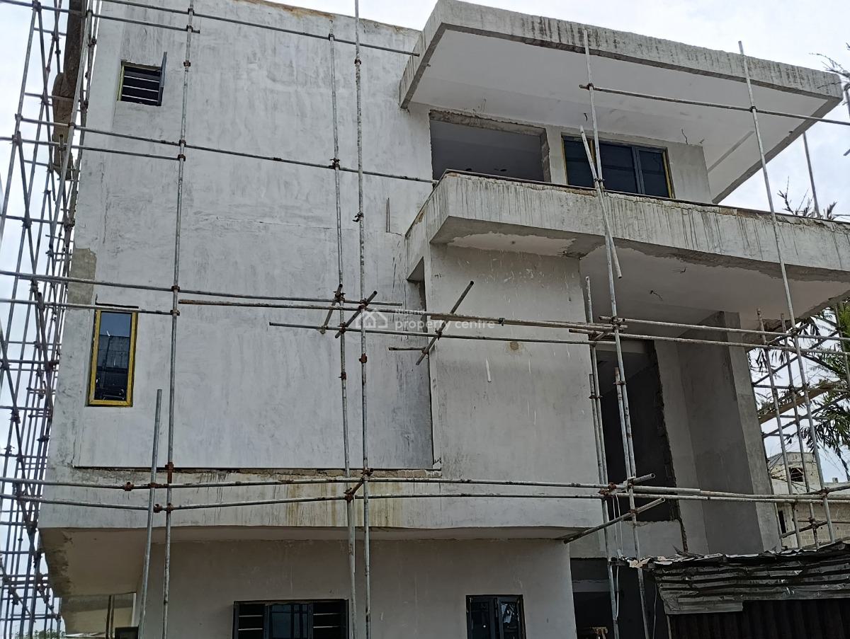 Luxury 5 Bedroom Fully Detached Duplex with Bq, Exquisite 5-bedroom Fully Detached Duplex Strategically The Mall, Maryland, Lagos, Detached Duplex for Sale
