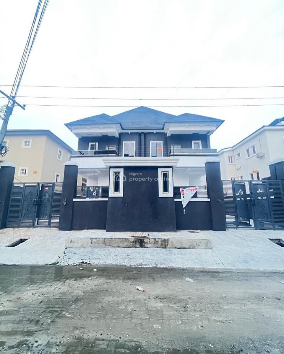 Lovely 4 Bedroom Semi Detached Duplex with Bq, Osapa London, Osapa, Lekki, Lagos, Semi-detached Duplex for Sale