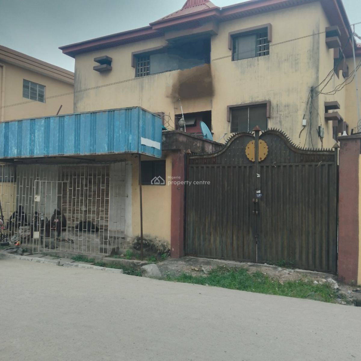 6 Units of 2 Bedroom Flat, Off Market Square Interlocked Paved Road, Ago Palace, Isolo, Lagos, Block of Flats for Sale