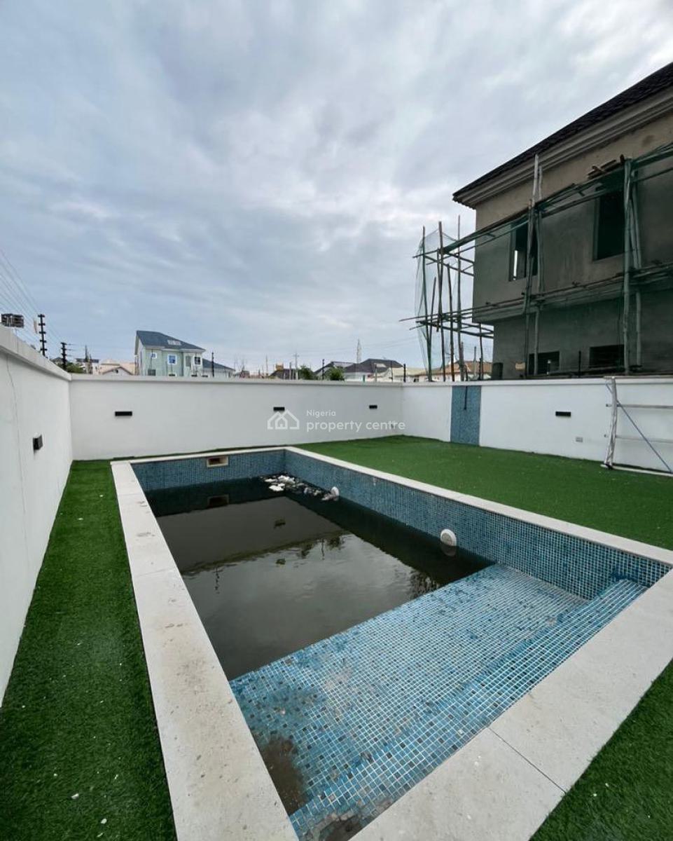 Luxury 5 Bedroom Detached Duplex with Swimming Pool and Bq, Chevron, Lekki, Lagos, Detached Duplex for Sale