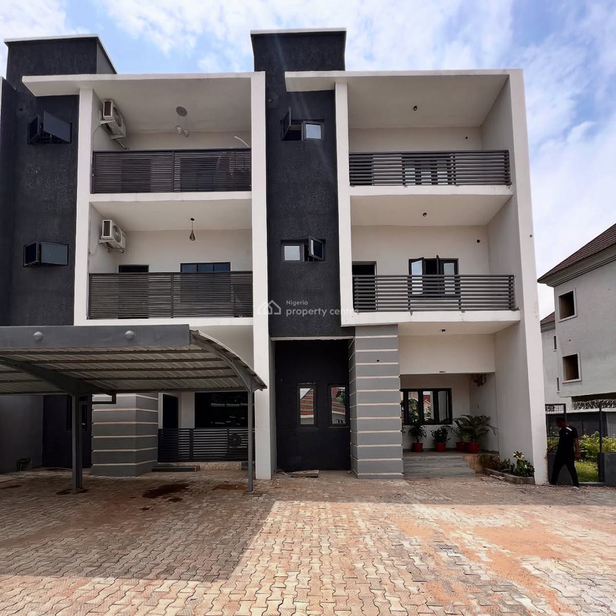Brand New 4bedroom Smart Terrace Duplex, Bq, Tarred Road, Serene Neighborhood, Life Camp, Abuja, Terraced Duplex for Sale