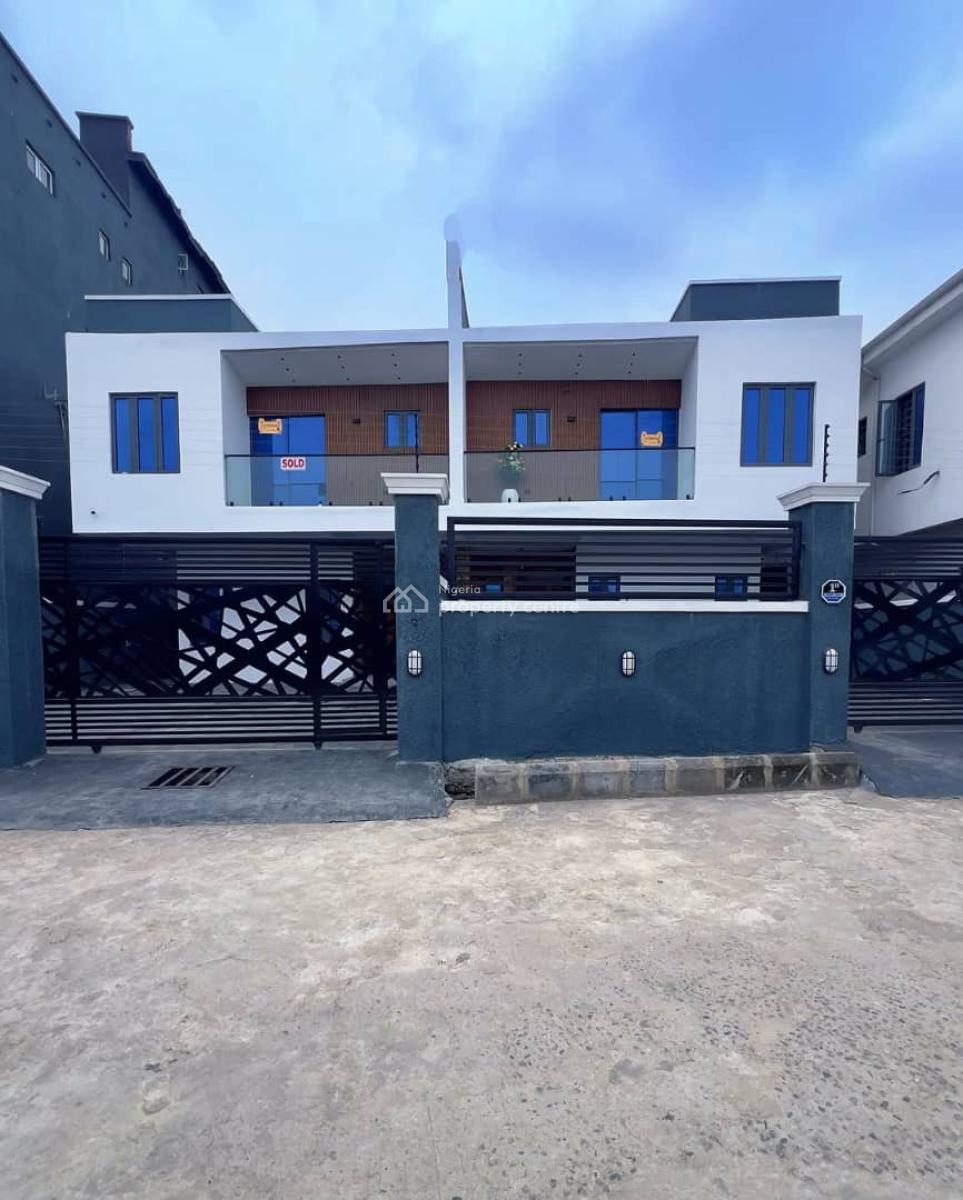 Luxury Four Bedroom Semi Detached Duplex with Excellent Finishing, Ajah Lekki Lagos, Ajah, Lagos, Semi-detached Duplex for Sale