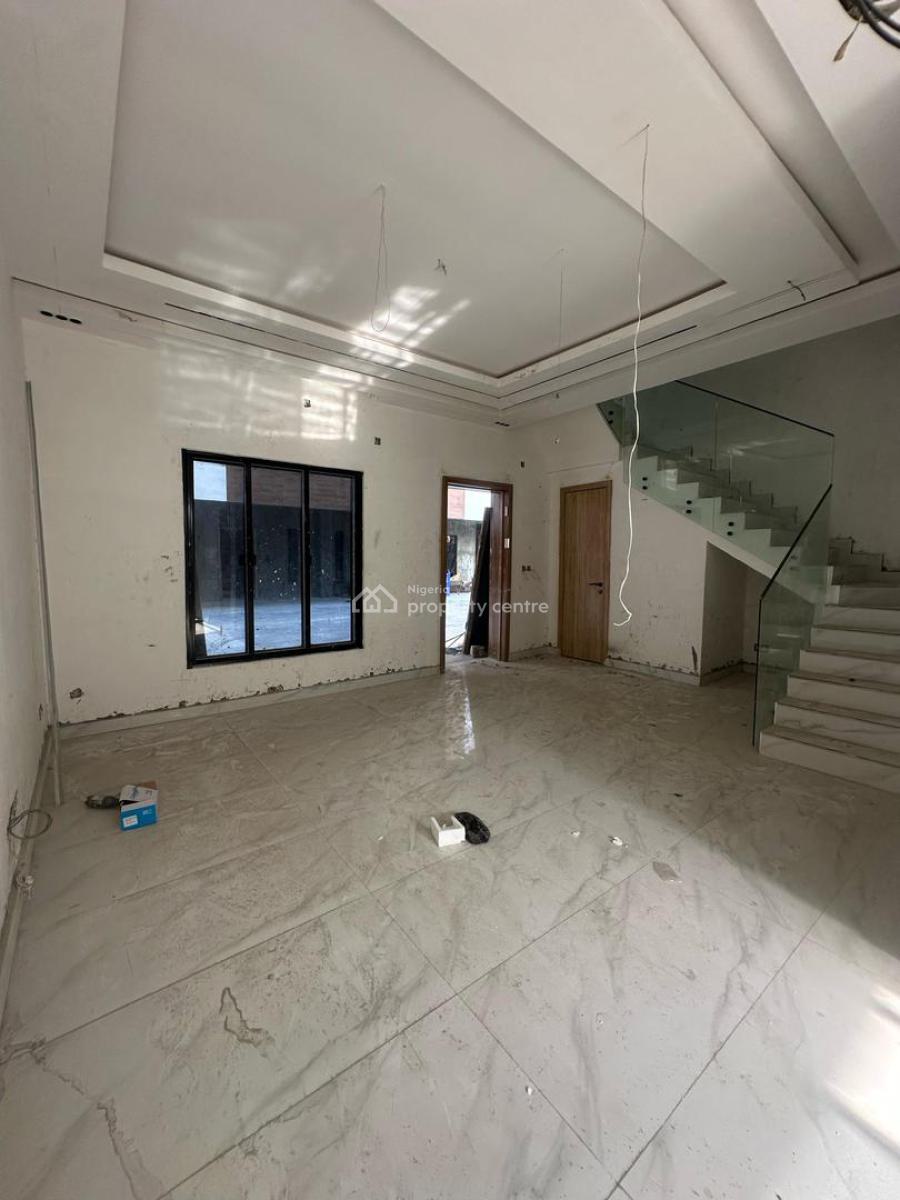 Fully Service & Newly Built 4bedroom Terrace Duplex with Bq Fitted Ki, Lekki Phase 1, Lekki, Lagos, Terraced Duplex for Sale