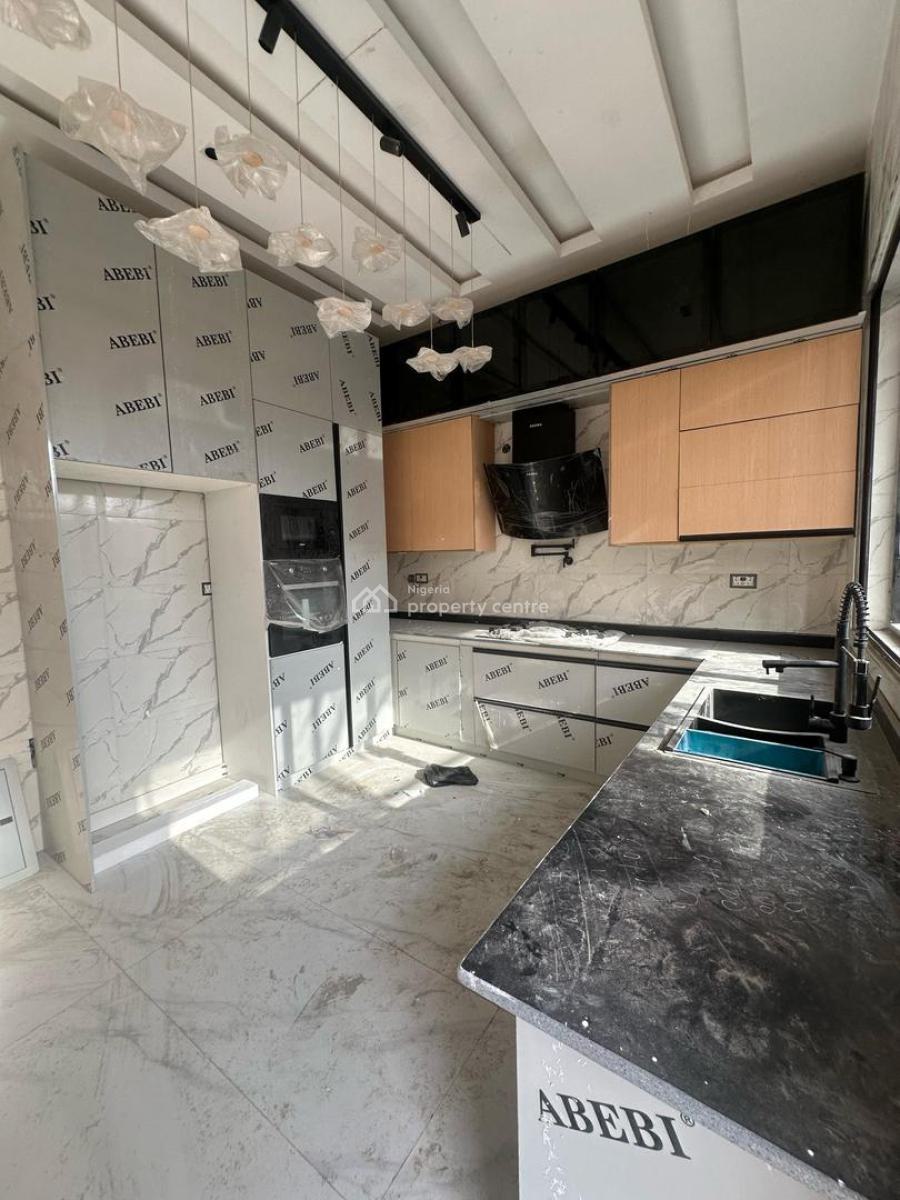Fully Service & Newly Built 4bedroom Terrace Duplex with Bq Fitted Ki, Lekki Phase 1, Lekki, Lagos, Terraced Duplex for Sale