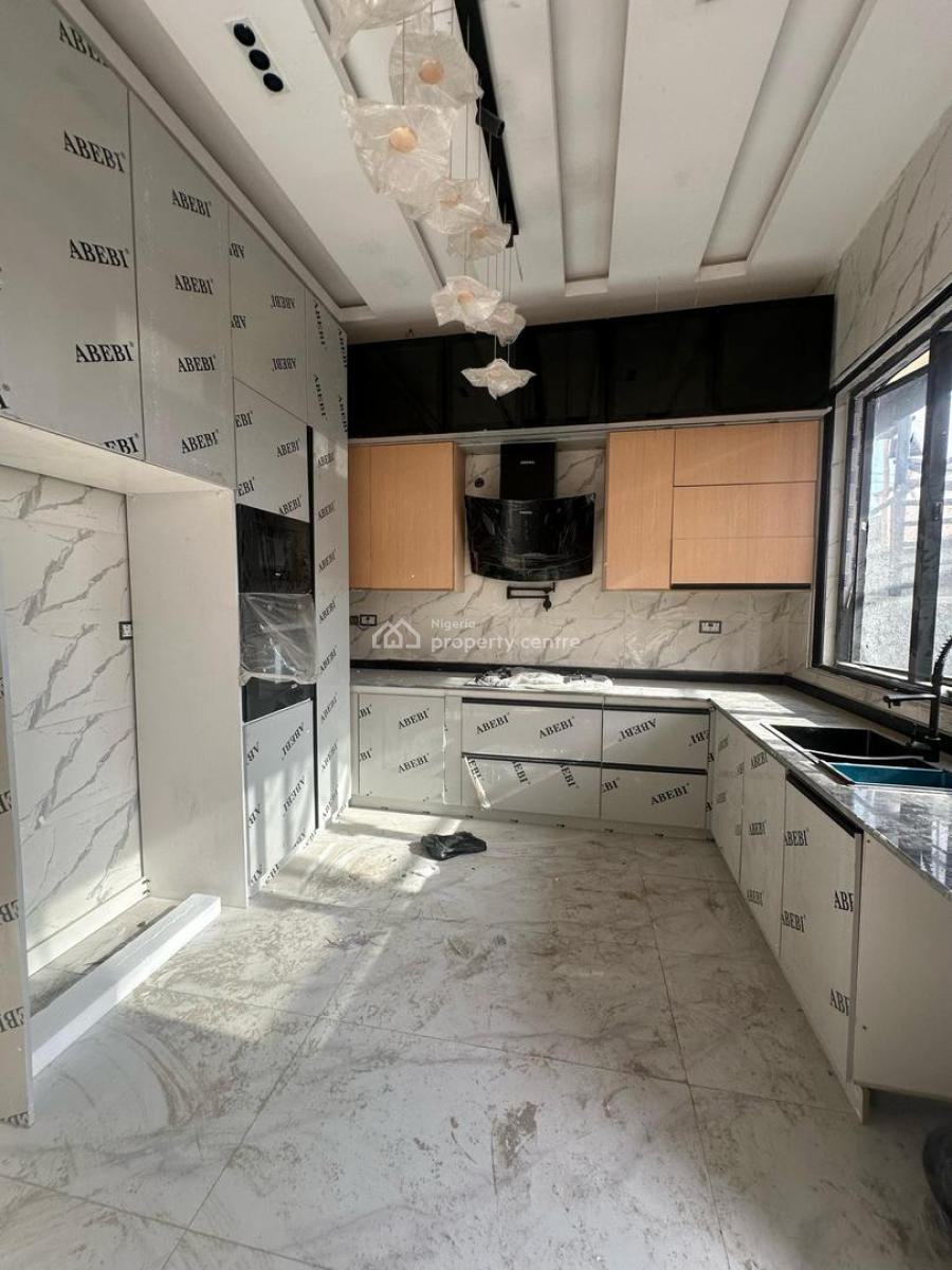 Fully Service & Newly Built 4bedroom Terrace Duplex with Bq Fitted Ki, Lekki Phase 1, Lekki, Lagos, Terraced Duplex for Sale