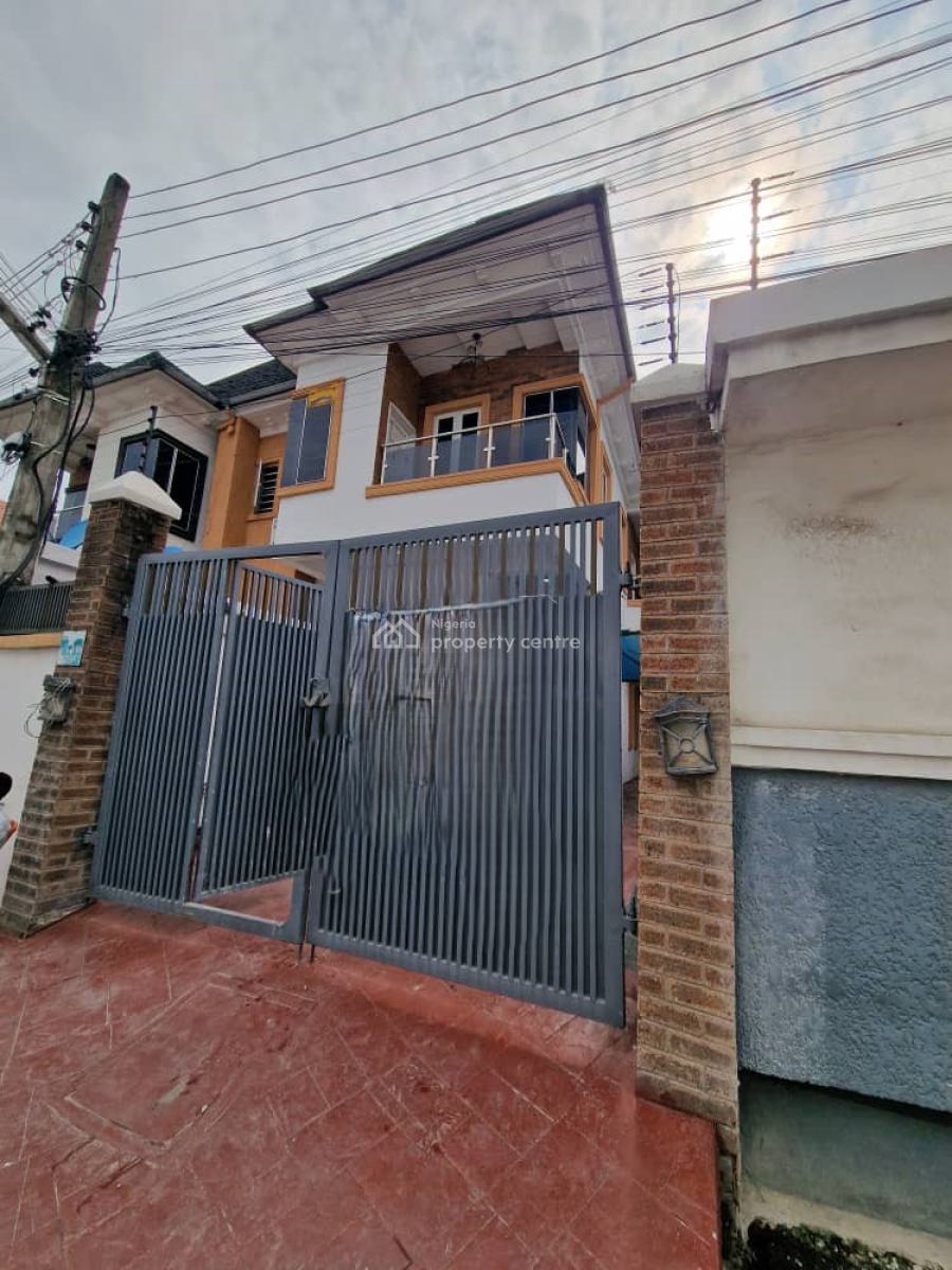Fully Furnished 4bedroom Semi Detached Duplex with Bq, Generator, Osapa London, Lekki, Lagos, Semi-detached Duplex for Rent