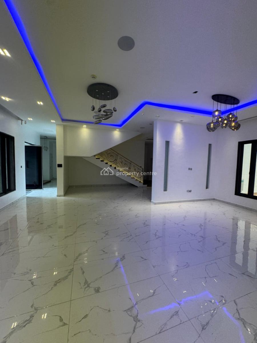5 Bedroom Detached Duplex with Spacious En-suite Rooms ,open Roof Terr, Osapa, Lekki, Lagos, Detached Duplex for Sale